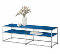 USM Haller side table in gentian blue - USM LOOK BOOK 9_27