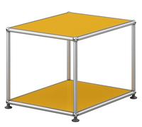 USM Haller side table M21 open narrow golden yellow - USM_DE_QS_M21_25