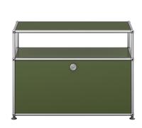 USM Haller side table O1 QUICK SHIP olive green - USM QS O1 36