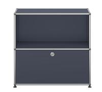 USM Haller Sideboard 1 Flap / 1 Open Anthrazit grey - QS M62 7016