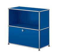 USM Haller Sideboard 1 Flap / 1 Open Enzian blue - QS M62 5010