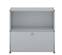 USM Haller Sideboard 1 Flap / 1 Open Light grey - QS M62 7035