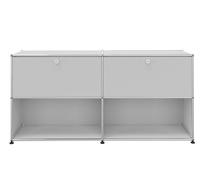 USM Haller Sideboard 2 Flaps / 2 Open Pure white