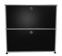 USM Haller Sideboard 2 Flaps Graphite black - FAST DELIVERY