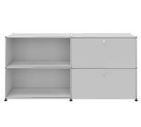 USM Haller Sideboard 2 Open / 2 Flaps Right Pure white