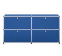 USM Haller Sideboard E2 with 4 folding doors - QUICK SHIP enzianblau - USM DE_QS_E2 27