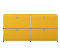 USM Haller Sideboard E2 with 4 folding doors - QUICK SHIP goldgelb - USM DE_QS_E2 25