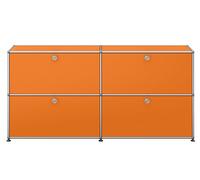 USM Haller Sideboard E2 with 4 folding doors - QUICK SHIP - reinorange - USM DE_QS_E2 26