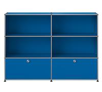 USM Haller Sideboard M 65 4 Open / 2 Flaps Gentian Blue - USM HALLER QS M65 27