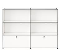 USM Haller Sideboard M 65 4 Open / 2 Flaps Pure White - USM HALLER QS M65 24 FD