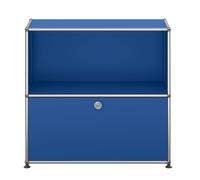 USM Haller Sideboard M62 1 Flap / 1 Open Gentian Blue - USM HALLER QS M62 27