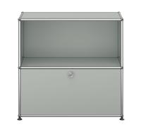 USM Haller Sideboard M62 1 Flap / 1 Open Light Grey - USM HALLER QS M62 29