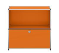 USM Haller Sideboard M62 1 Flap / 1 Open Pure Orange - USM HALLER QS M62 26