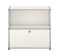 USM Haller Sideboard M62 1 Flap / 1 Open QUICK SHIP Pure White - USM HALLER QS M62 24