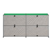 USM Haller Sideboard M68 with Soft Panels Green-Grey - USM QS M68 29_93