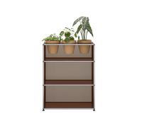 USM Haller Sideboard with Plant insert Brown - QS M56 BRAUN