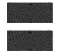 USM Haller Soft Panel 750 Curve Dark grey - USM HALLER PANEL 750 CURV DGRA