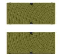 USM Haller Soft Panel 750 Curve Green - USM HALLER PANEL 750 CURV GRUE