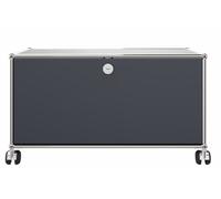 USM Haller TV-/Hi-Fi-Möbel -anthrazitgrau - USM_TV_Moebel_750mm 1 anthrazi