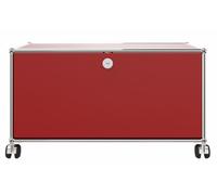 USM Haller TV-/Hi-Fi-Möbel -USM rubinrot - USM_TV_Moebel_750mm 1 rubinrot