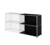 USM Haller Vertical Extension Set 2 - USM SET VERTIKAL 2 SCHWARZ