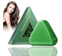 Usman Grass Shampoo Bar, Seven Green Shampoo Bar, Nature Seven Green Soap Shampo Bars, Calming & Strengthens Hair for Women and Mens (1PCS)