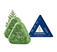 Usman Grass Shampoo Soap, Nature Seven Green Soap Shampoo, Usman Grass hampoo Bar, Glutinous Rice Water Solid hampoo ar for Hair (2)