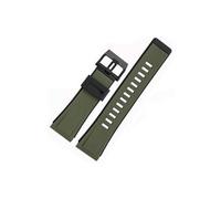 UsmAsk Rubber Strap Fit For Casio G-SHOCK Octagonal GA 2000 GA-2000-1A2 PRG-600 Watchband Waterproof Silicone Sport Men Wrist Band Bracelet (Color : Army green, Size : 24mm)