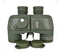 UsmAsk Telescope 10X50 Optics Binocular Telescope Waterproof Shockproof Spotting Scope with Compass for Camping Travel