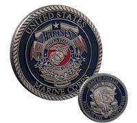 USMC Marine Corps Gifts for Men USMC Challenge Coin Semper Fidelis Release The Devil Dogs of War for US Marine Veteran