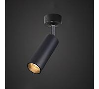 USMCPQVXN 5W Led Ceiling Spotlight Surface Mounted Ceiling Lighting Fixture, Rotating Ceiling Spots Accent Light, Modern Adjustable Directional Spotlights for Bar Restaurant Shop/Blackpurple Light
