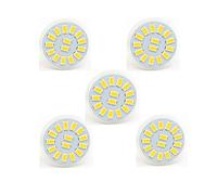 USMCPQVXN Led Bulbs Light Bulbs 5Pack Mr11 Gu4 Led Bulbs 5W,40W Halogen Replacement, 12V 24V Low Voltage Bulb Spotlight for Outdoor Landscape Flood Track Lighting,Not Dimmable,35Mm,350Lm,Ac/Dc 9-30V/W