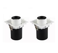 USMCPQVXN Recessed Led Spotlight Ceiling Flush Mount Spot Light, Rotatable Directional Accent Spot Lighting Fixtures, up Down Adjustable Spotlight Accent Lamp, Gallery Picture Lighting/3500K/1Light