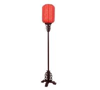 USMCPQVXN Standing Tall Lamps Chinese Wood Floor Lamp Classical Living Room Floor Light Study Bedroom Vertical Retro Floor Light Sofa Standing Lamp Reading Light