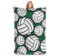 USMEISANSHI Volleyball Throw Blanket - Soft, Comfy, Lightweight, Warm, Fuzzy, Anti-Pilling Flannel Plush Blanket for Couch, Travel, Bedroom, Outdoor 40in×50in
