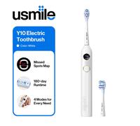 usmile Y10 Electric Toothbrush with Smart Screen, 4 Cleaning Modes, Smart Sonic Toothbrush with Timer and Pressure Control, One Charge Lasts 180 Days