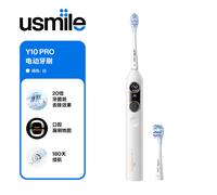 usmile Y10 Pro Electric Toothbrush with Smart Screen, 4 Cleaning Modes, Sonic Technology with Timer & Pressure Sensor, 180-Day Battery Life per Charge