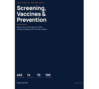 USMLE Step 2 CK Screening, Vaccines and Preventive Care: What is due, at what age, how often, and what changes when the risks change (MyBigStep High Yield Series)