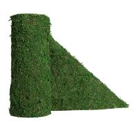 USMOLA Moss Roll, Dried Moss for Crafts, Moss Table Runner for Fairy Gardens, Wedding Woodland Decor, Preserved Moss Mat for Table Decoration (12" W x 60" L)