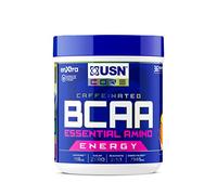 USN BCAA Power Punch Energy, Eaa's with Caffeine, Intra Workout Mango Orange, 36 Servings 400 g