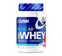 USN Blue Lab Whey Premium Protein Powder Strawberry 908g
