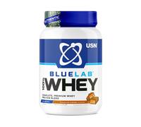 USN Blue Lab Whey Protein Powder: Chocolate Caramel - Whey Protein 2kg - Post-Workout - Whey Isolate - Muscle Building Powder Supplement With Added