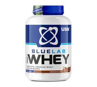 USN Blue Lab Whey Chocolate 2 kg, 100 Percent Lean Muscle Protein Powder, Ideal for Recovery & Maintenance (Packaging may Vary)