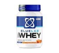 USN Blue Lab Whey Protein Powder: Salted Caramel - Whey Protein 2kg - Post-Workout - Whey Isolate - Muscle Building Powder Supplement With Added BCAAs