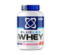 USN Blue Lab Whey Protein Powder: Strawberry - Whey Protein 2kg - Post-Workout - Whey Isolate - Muscle Building Powder Supplement With Added BCAAs