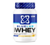 USN Blue Lab Whey Protein Powder: Vanilla - Whey Protein 908g - Post-Workout - Whey Isolate - Muscle Building Powder Supplement With Added BCAAs