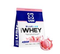 USN BlueLab Whey Protein Powder I Strawberry I 476g - 14 Servings | 25g Isolate Blend | 130kcal | 5.8g BCAAs | Soy-Free | Low Carb & Fat | Easy Digestion| Post-Workout | Lean Muscle Growth