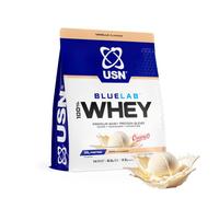 USN BlueLab Whey Protein Powder I Vanilla I 476g - 14 Servings | 25g Isolate Blend | 131kcal | 6.0g BCAAs | Soy-Free | Low Carb & Fat | Easy Digestion | Post-Workout | Lean Muscle Growth