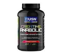 USN Creatine Anabolic all in One Creatine Amino Muscle Building Stack, Cherry, 900g