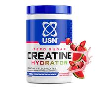 USN Creatine Hydrator - Creatine Monohydrate & Electrolytes, Sugar-Free - Strawberry Watermelon 330g